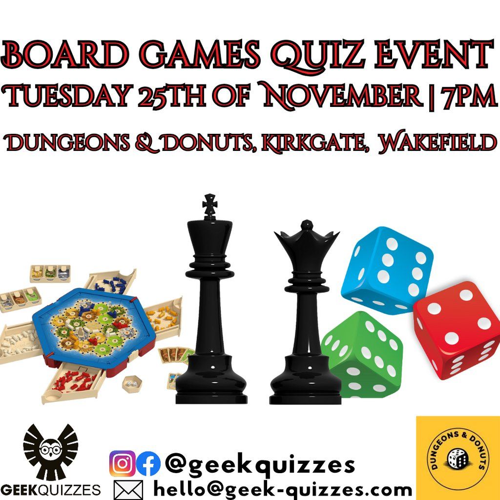 Board Games Quiz Event