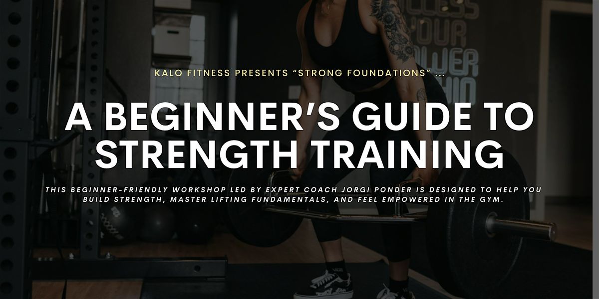 A Beginner's Guide to Strength Training