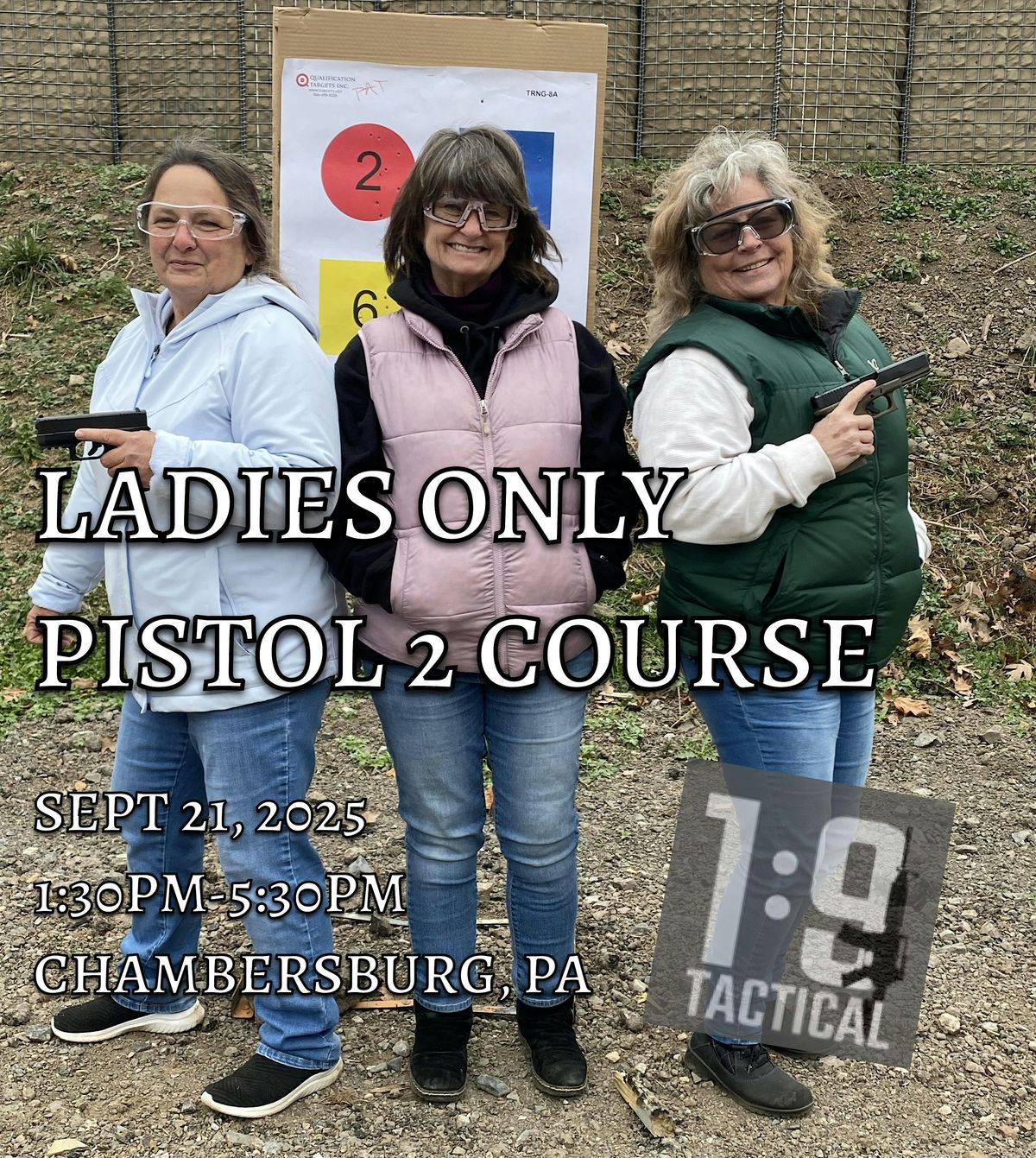 WOMEN'S ONLY: PISTOL 2 COURSE