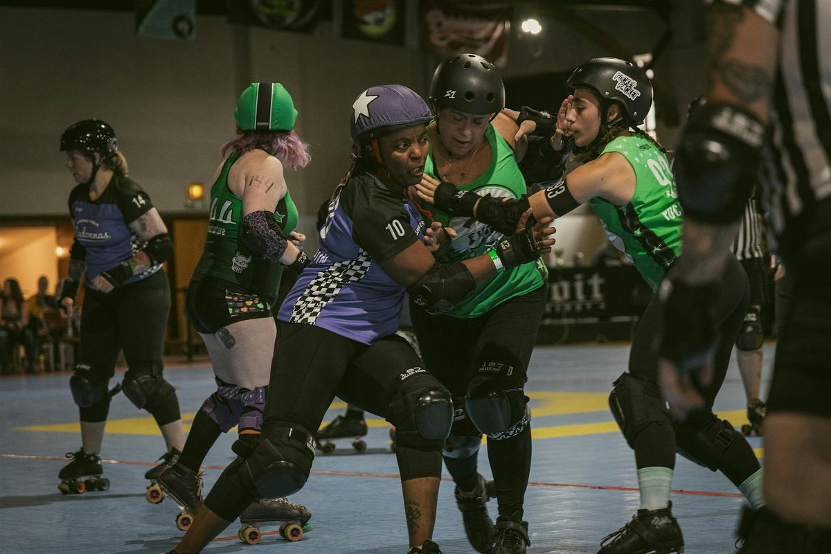 Detroit Roller Derby Feb 2026: Detroit Pistoffs  vs Grand Prix Madonnas