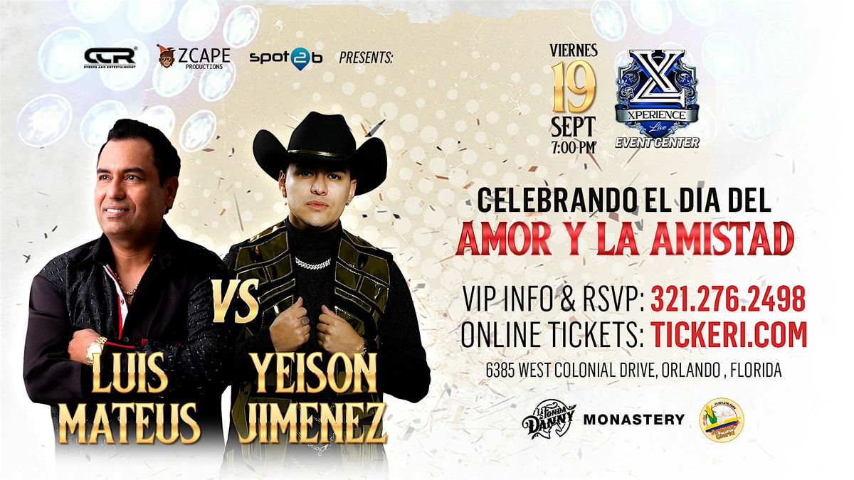 Yeison Jimenez VS Luis Mateus en Orlando
