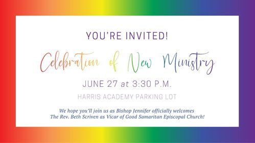 In-Person Celebration of New Ministry