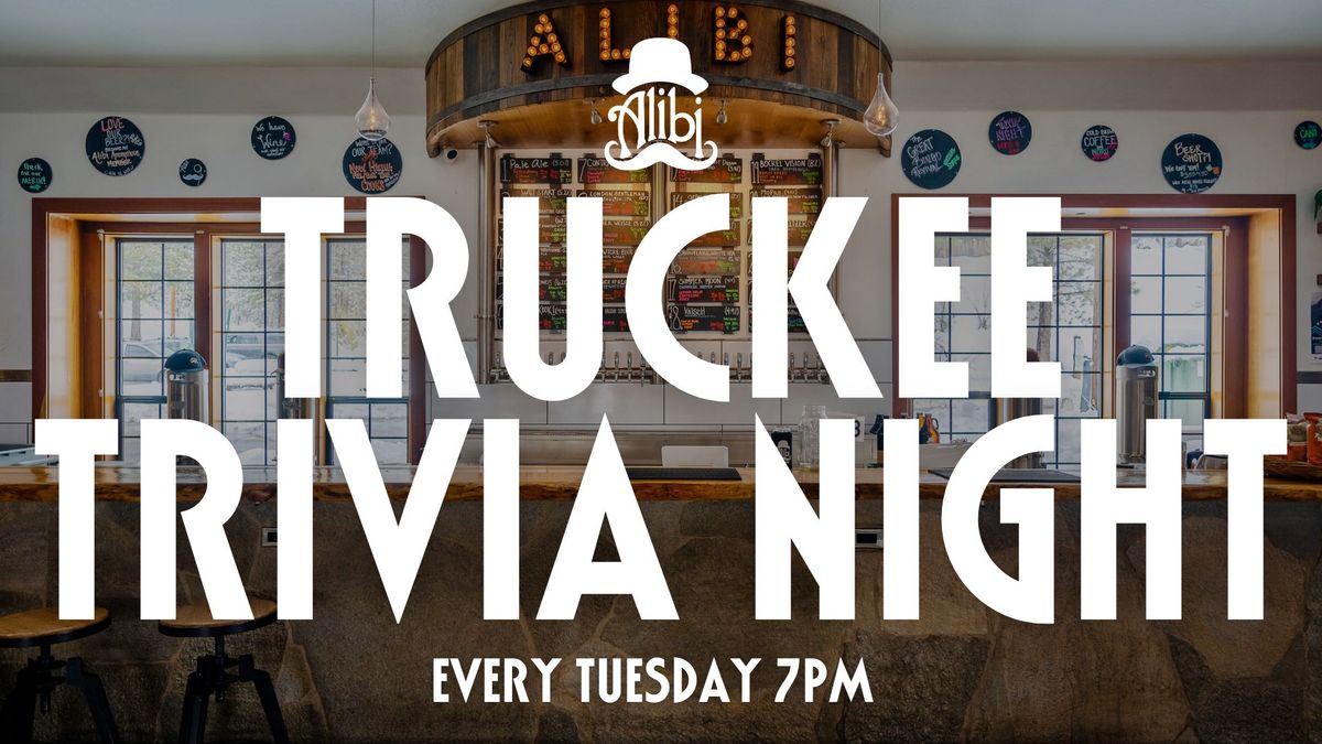 Tuesday Truckee Trivia Night