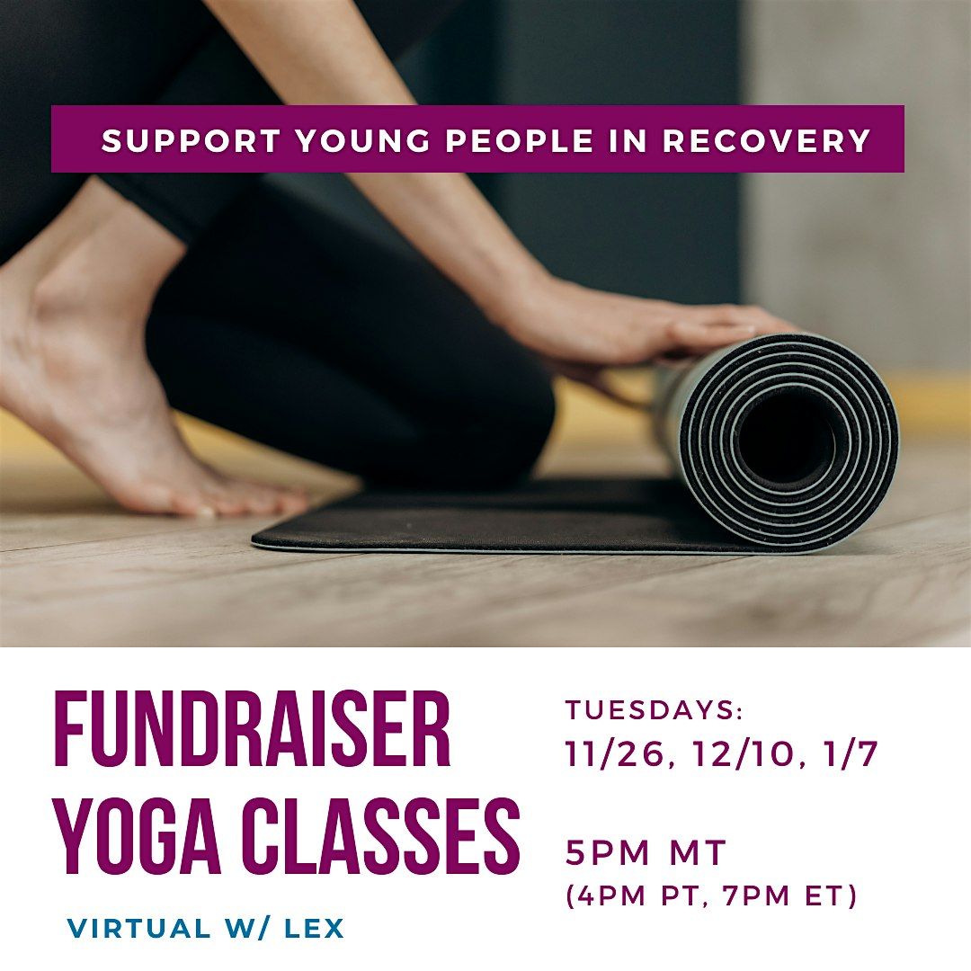 Gentle Yoga - Fundraising Class to Support Young People in Recovery