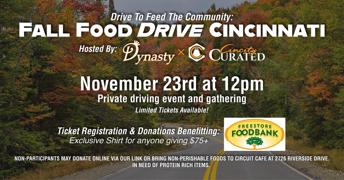 Fall Food Drive Cinncinati