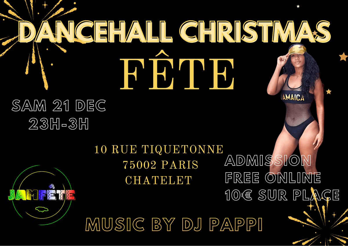 Dancehall Christmas F\u00eate\u2026Soir\u00e9e Dancehall Jama\u00efcain