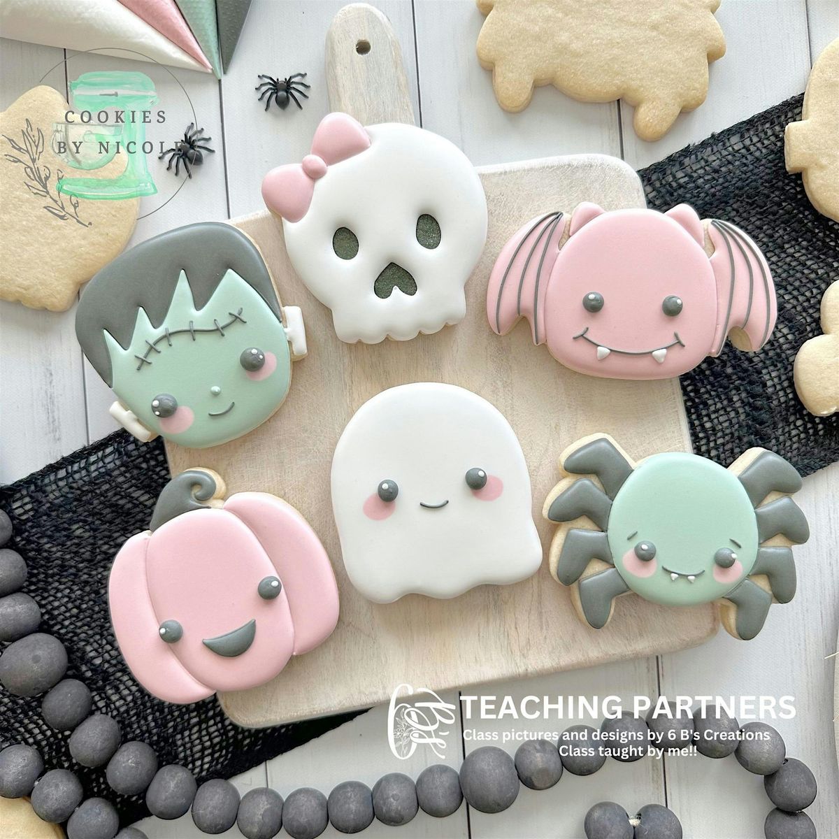 Spooky Cute Cookie Decorating at 7 AM Somewhere (Brighton)