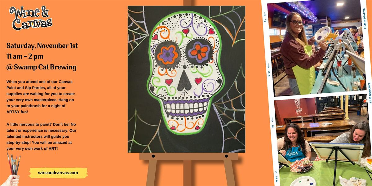Fort Myers Paint Party \u2013 Day of the Dead