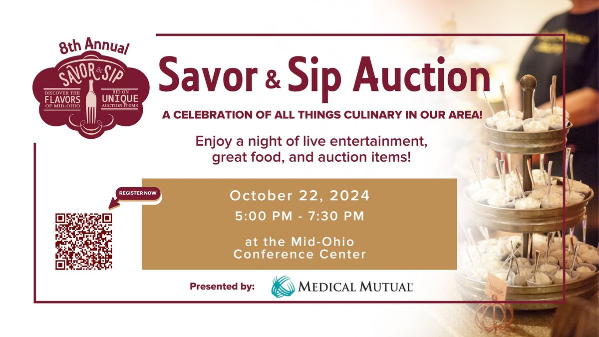 Savor & Sip Auction and Food Tasting