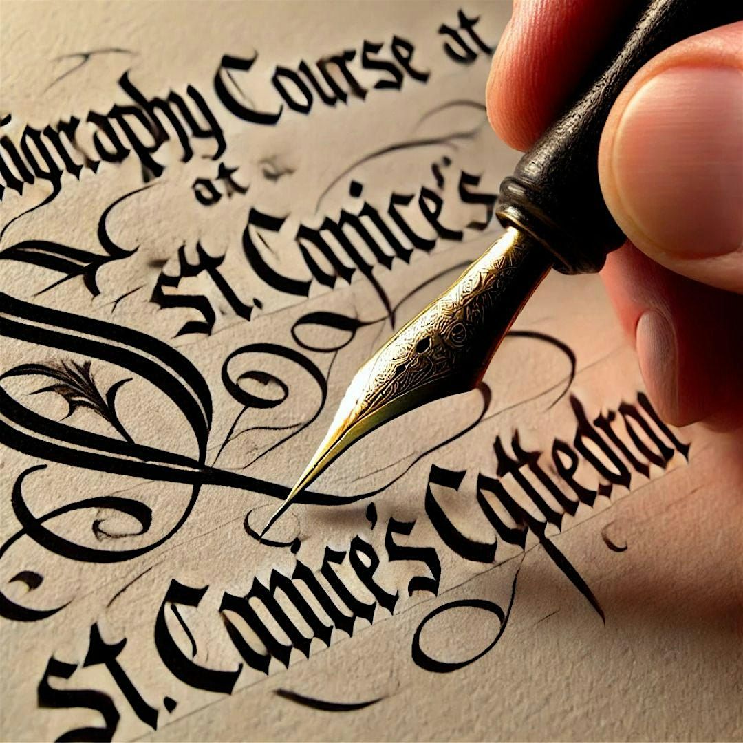 Calligraphy Course at St. Canice\u2019s Cathedral