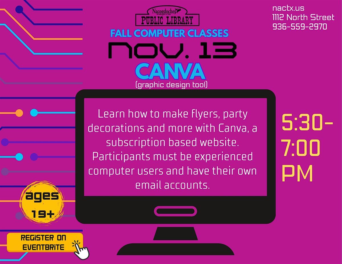 Computer Class: Canva
