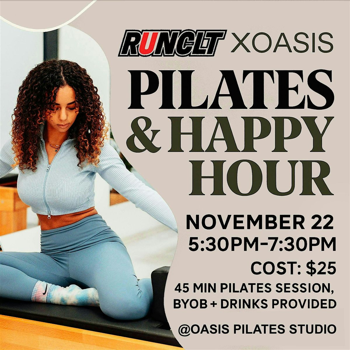 RUNCLT Pilates & Happy Hour