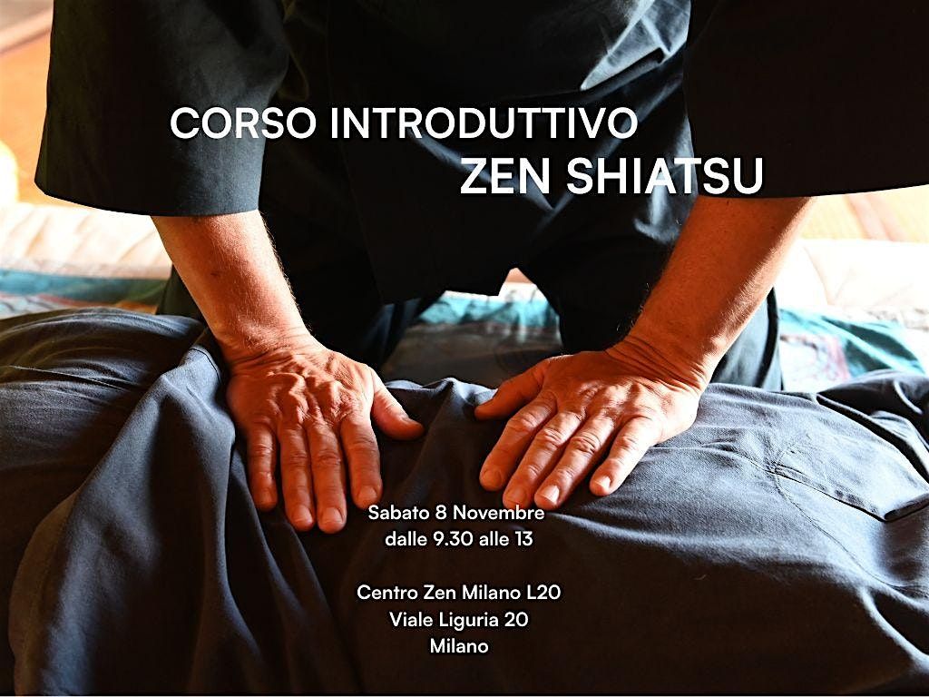 Corso Introduttivo Zen Shiatsu  - Prima lezione gratuita