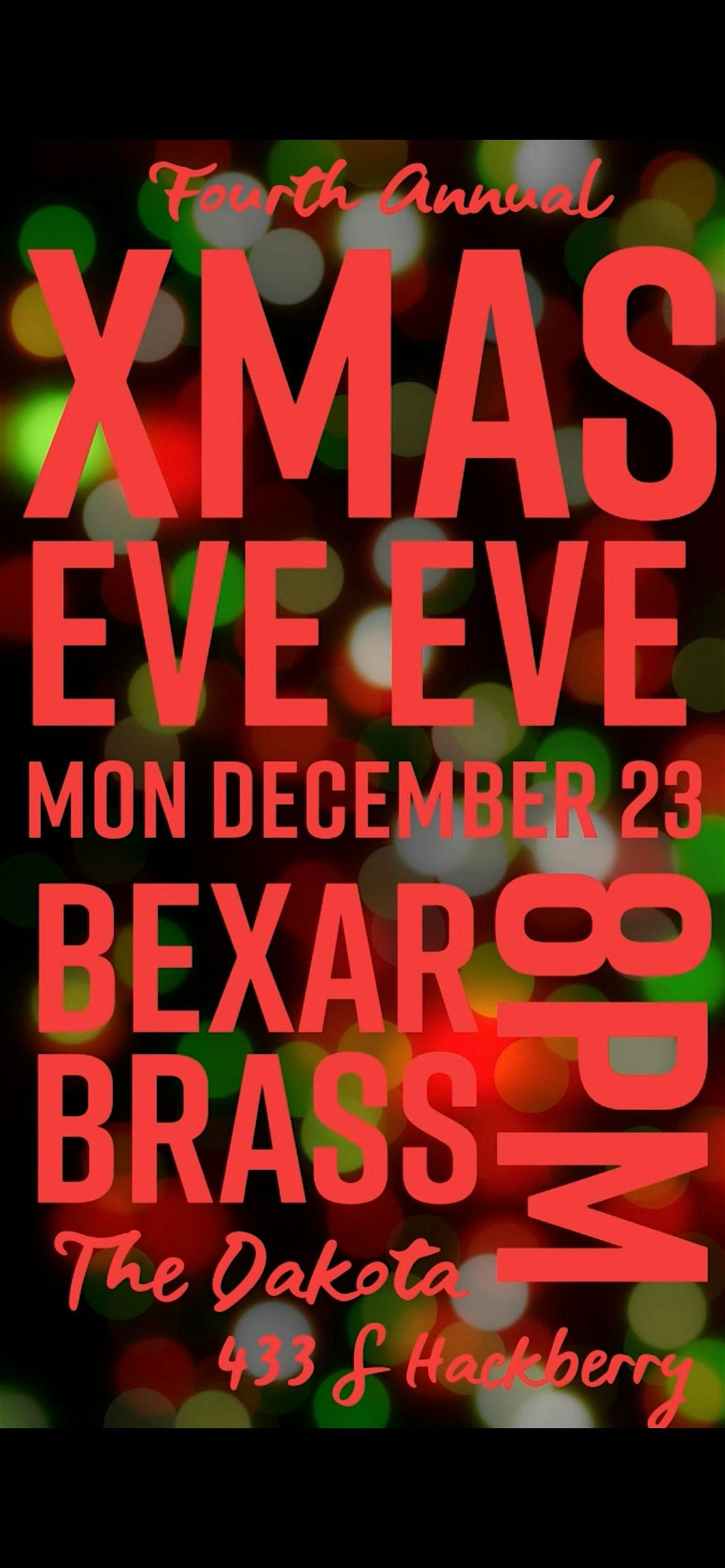 Bexar Brass Christmas EVE EVE Party