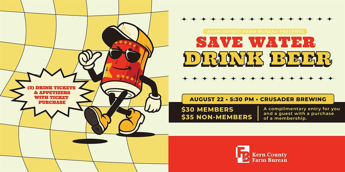 Save Water, Drink Beer