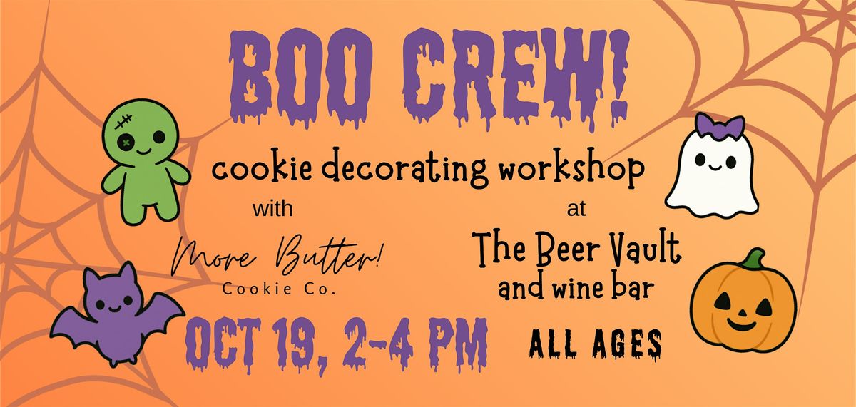 Boo Crew! Cookie Decorating Workshop