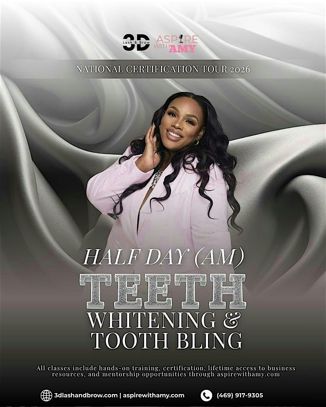 TEETH WHITENING + TOOTH BLING CERTIFICATION \u2013  NEW YORK, NY ( MAY 11, 2026)