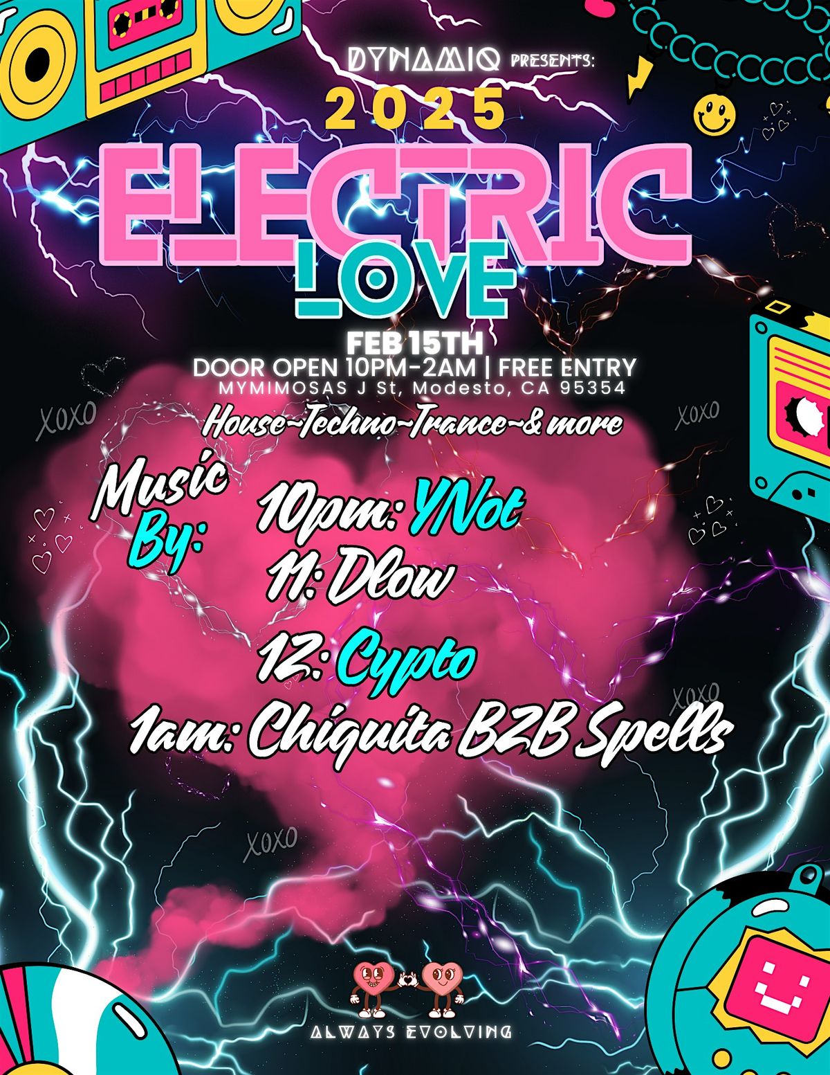 ELECTRIC LOVE (21+) MODESTO