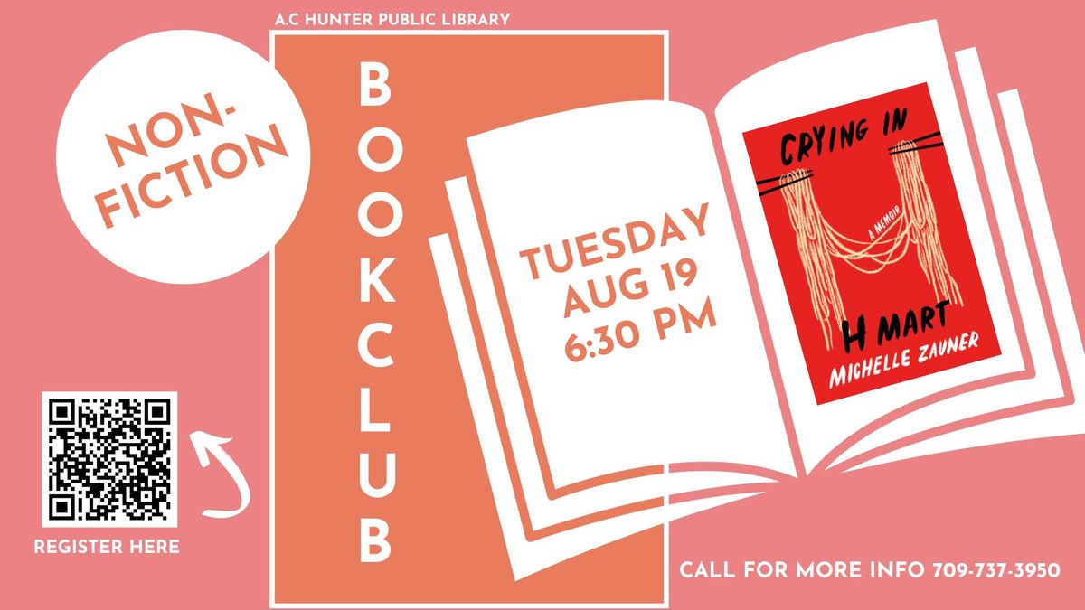 Non-Fiction Book Club: Summer Meeting