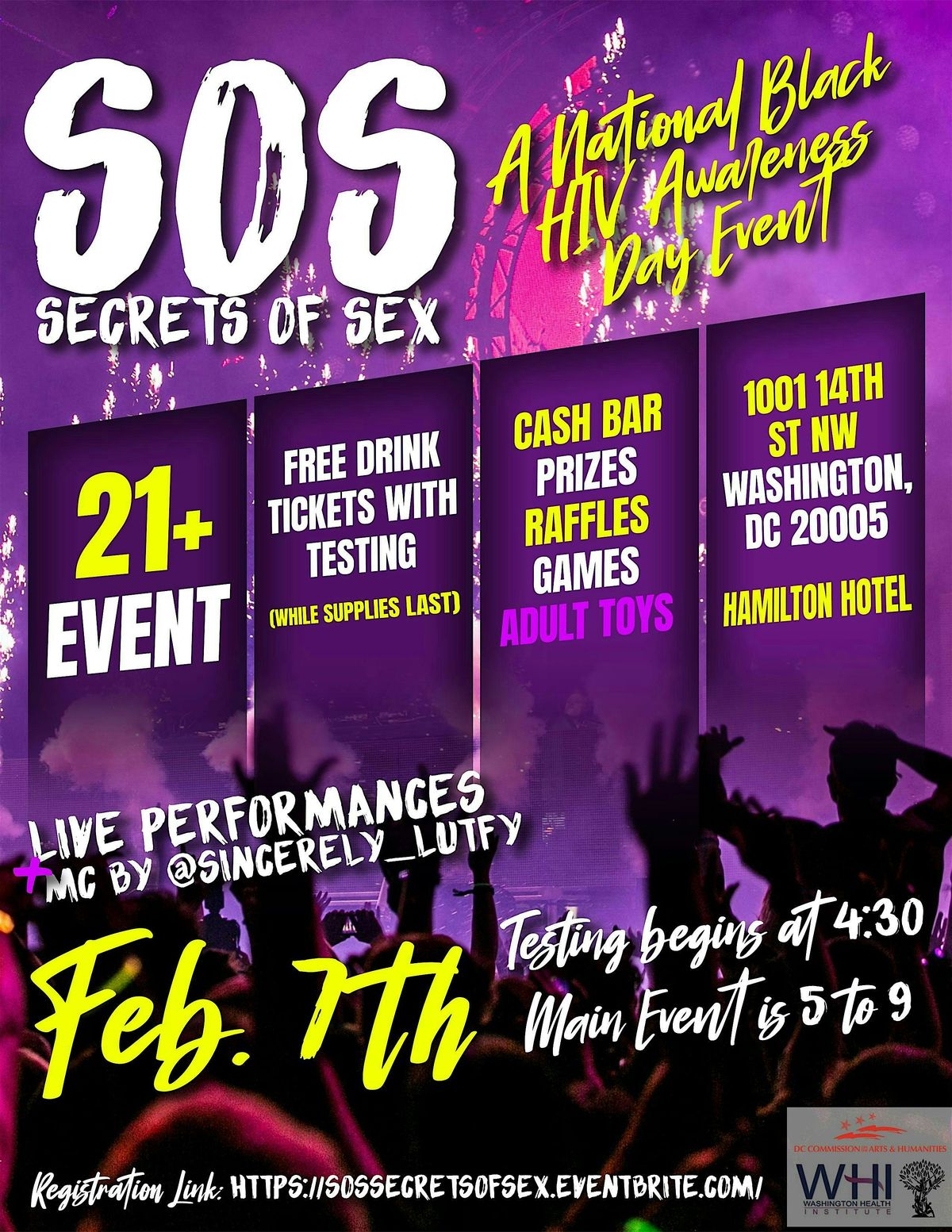 SOS: Secrets of Sex - A National Black HIV Awareness Day Event