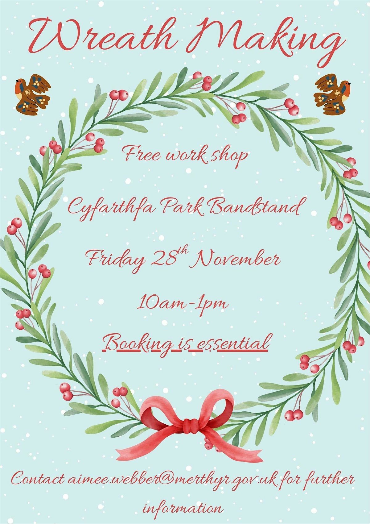 Free Wreath Making Workshop