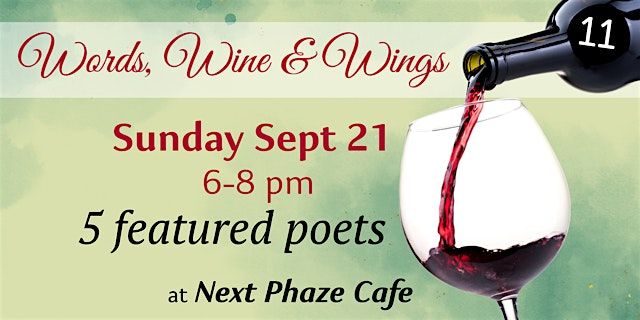 Words Wine & Wings is Back! #11