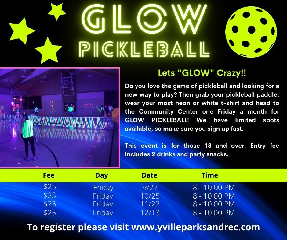 Glow Pickleball