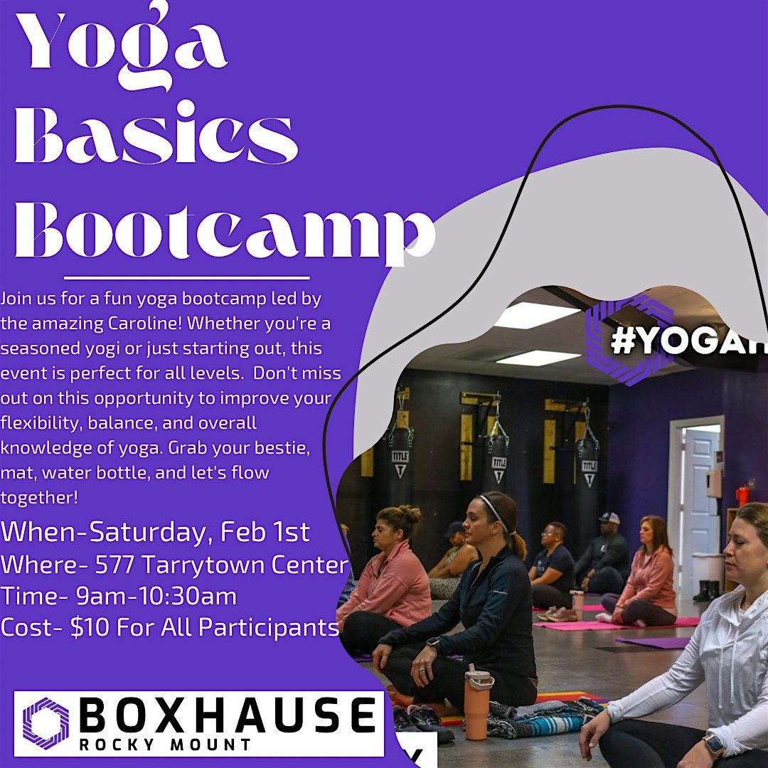 Yoga Basics Bootcamp by Caroline