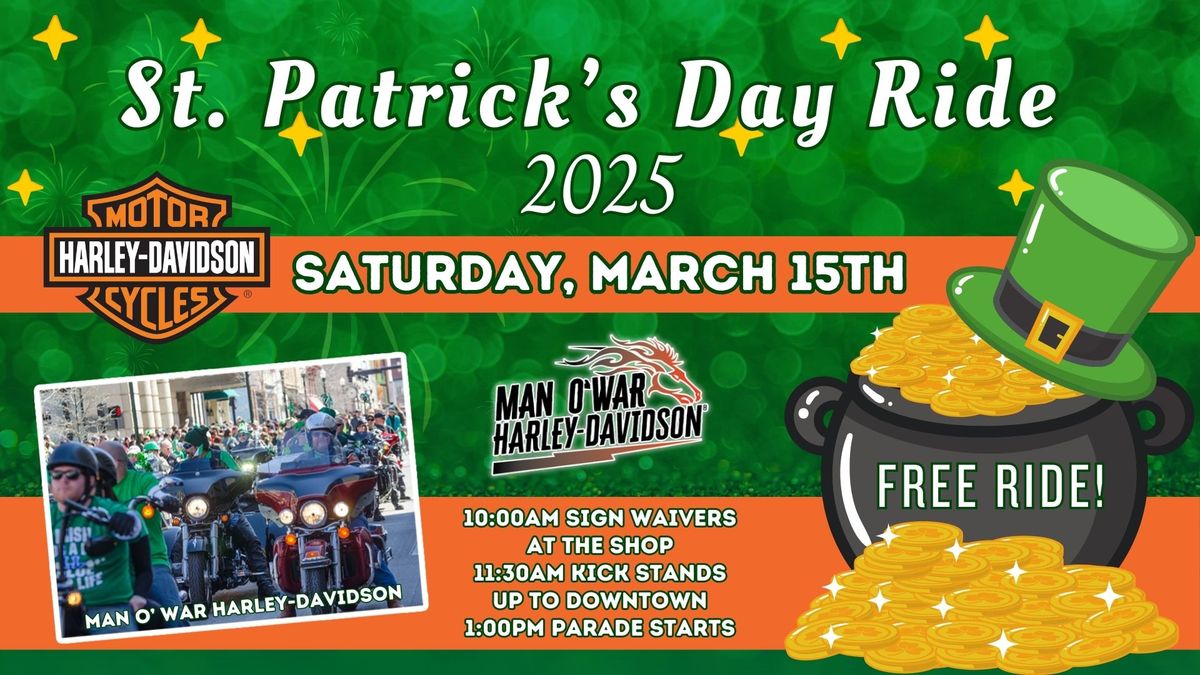 St. Patty's Day Parade Ride 2025