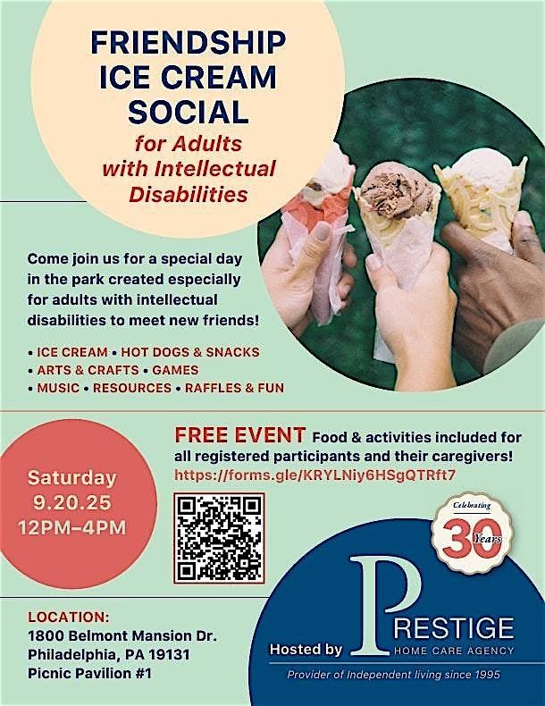 Friendship Ice Cream Social