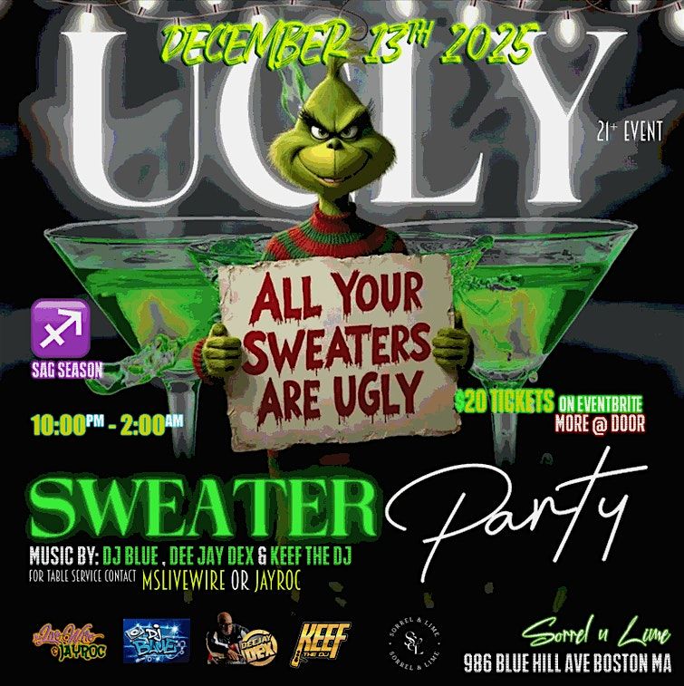 Ms. LiveWire & JayRoc Ugly Sweater Party