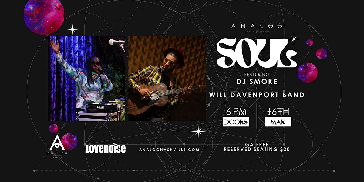 Analog Soul featuring DJ Smoke and Will Davenport Band