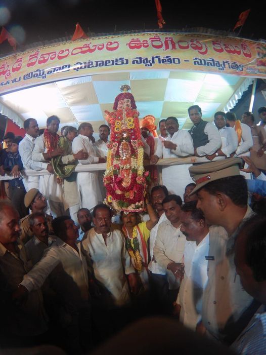 Sri Akkanna Madanna Mahakali Devi Gatham Procession