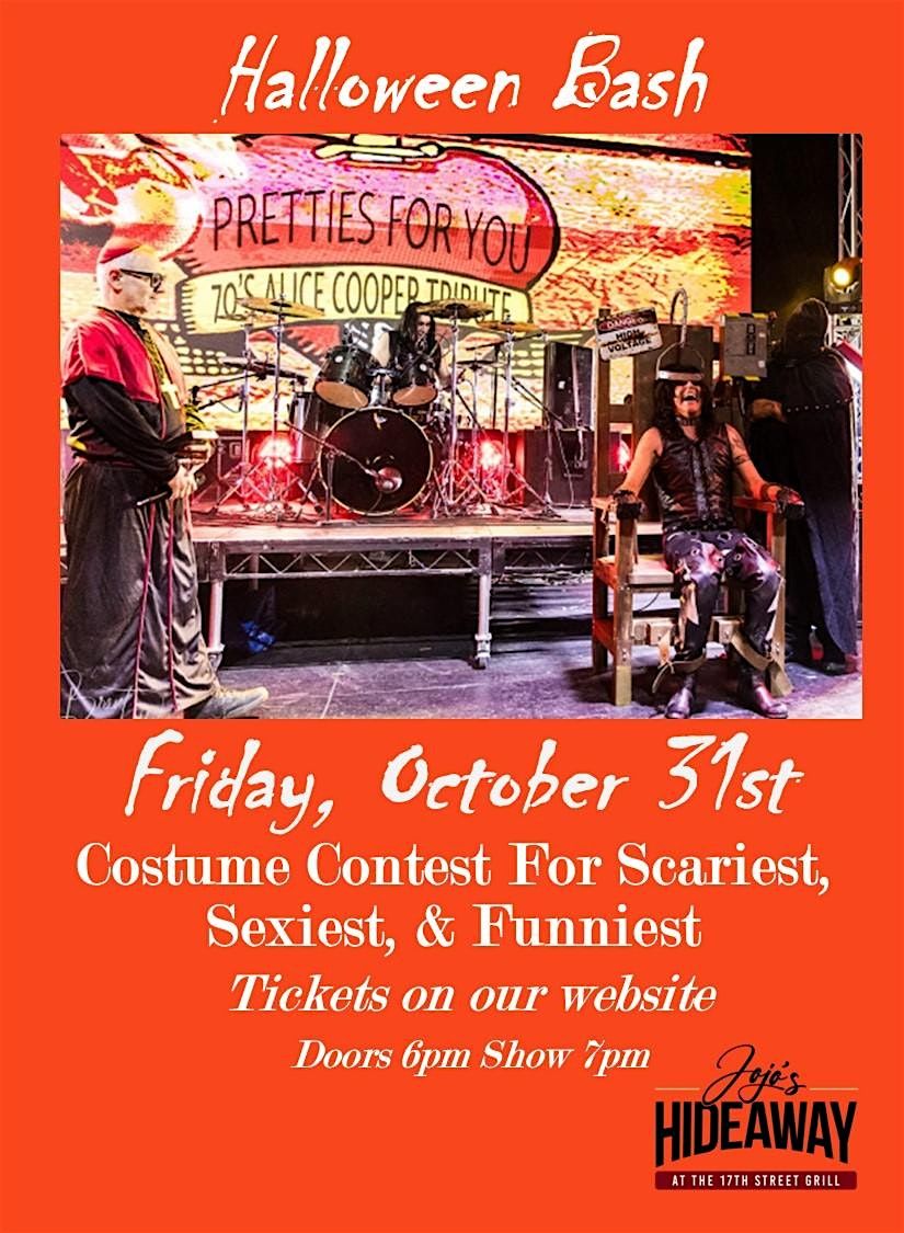 PRETTIES FOR YOU - 70's ALICE COOPER TRIBUTE HALLOWEEN PARTY