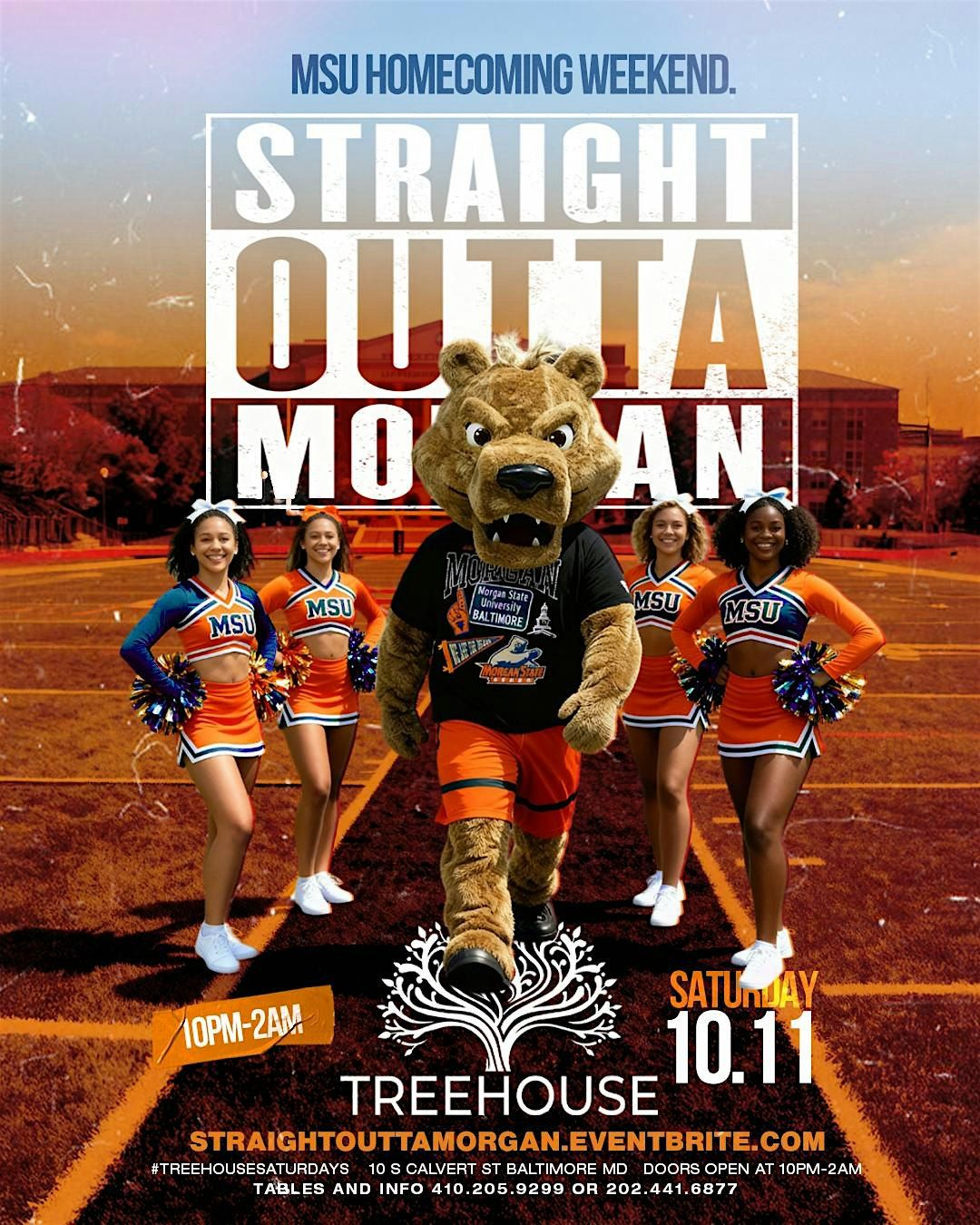 Straight Outta Morgan at Treehouse