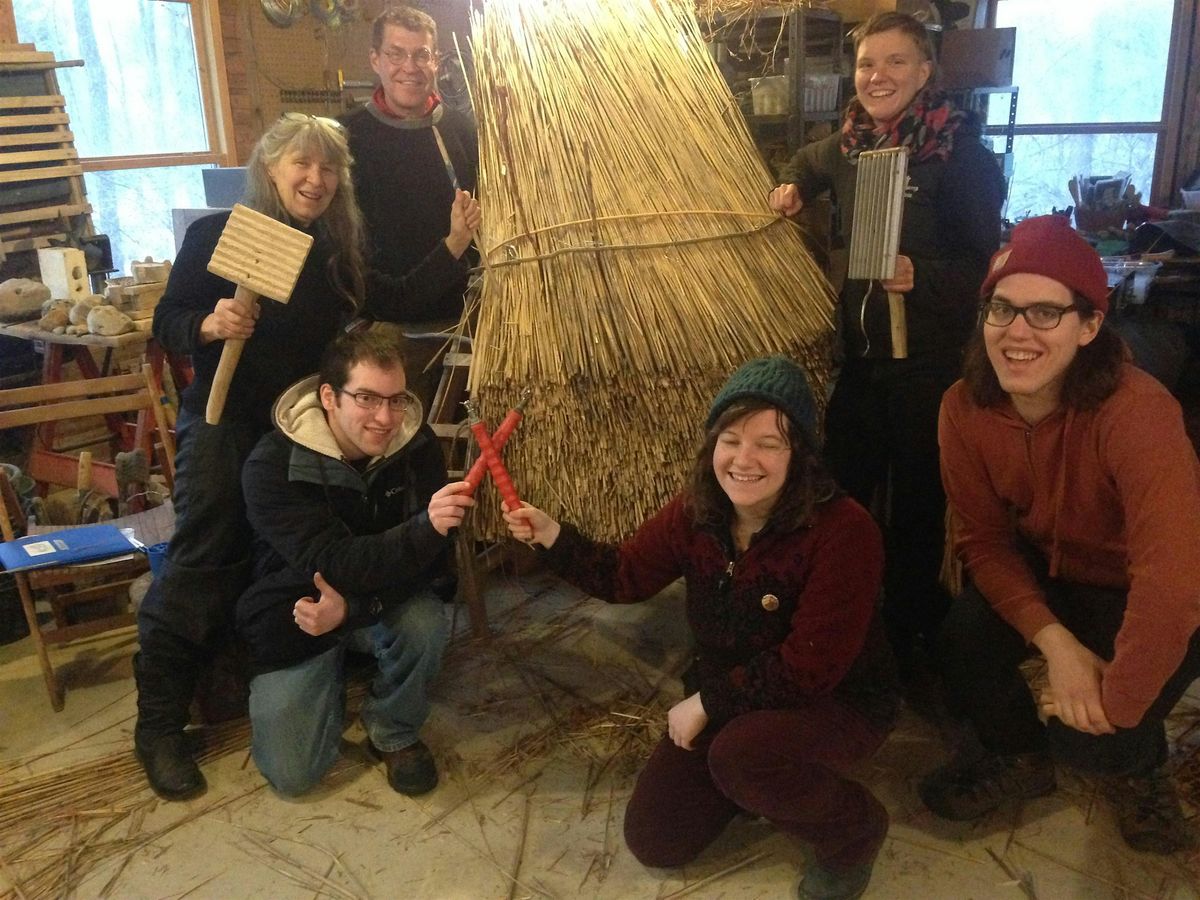 THATCHED ROOF 2-day Workshop  ~ Jan. 11 + 12, 2024