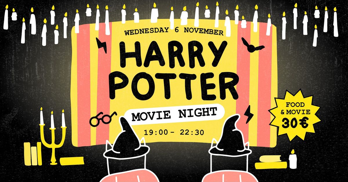 HARRY POTTER MOVIE NIGHT @WOLF \u2022 06\/11