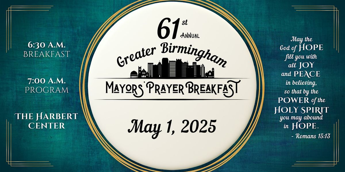 61st Annual Greater Birmingham Mayors' Prayer Breakfast