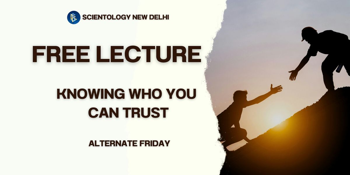 Knowing who you can trust