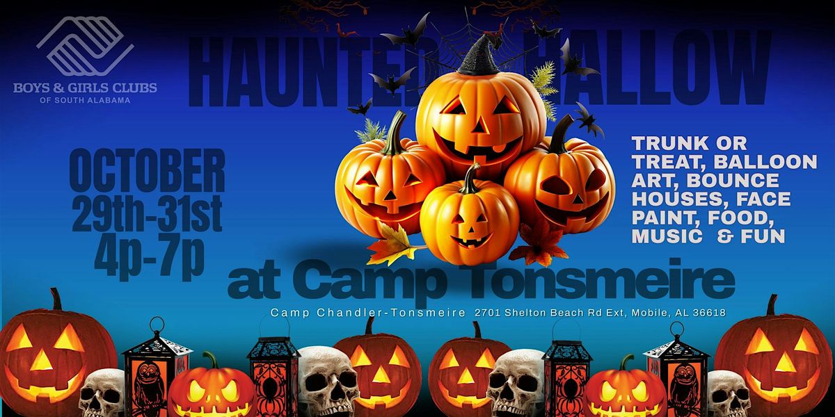 Halloween at Camp Tonsmeire