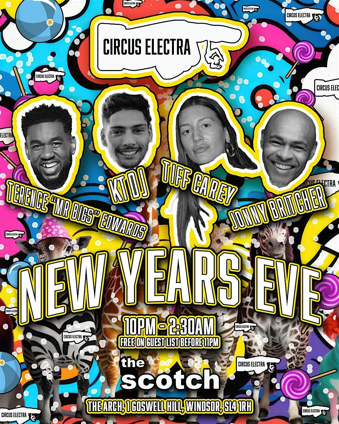 CIRCUS ELECTRA NYE