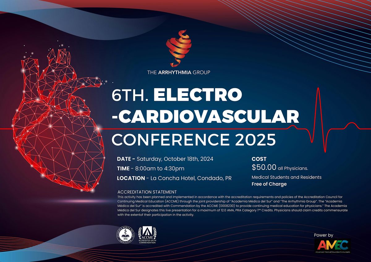 6th. Electro-Cardiovascular Conference 2025