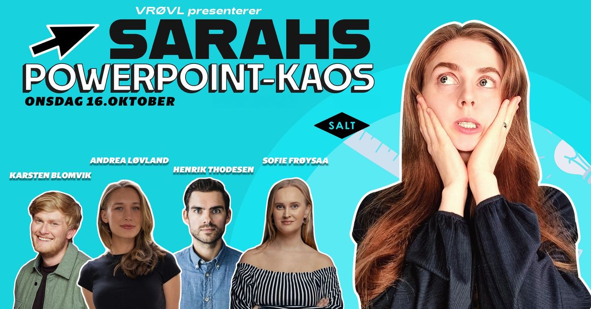 Sarahs powerpoint-kaos p\u00e5 SALT