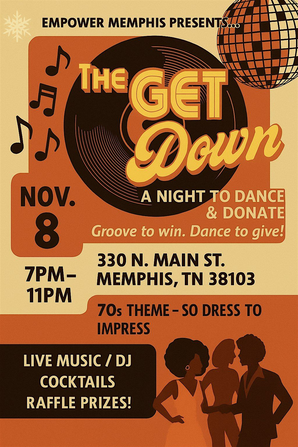 \u201cThe Get Down: A Night to Dance & Donate\u201d Groove to win. Dance to give!