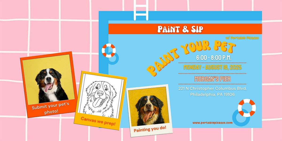 Paint & Sip - Paint Your Favorite Pet