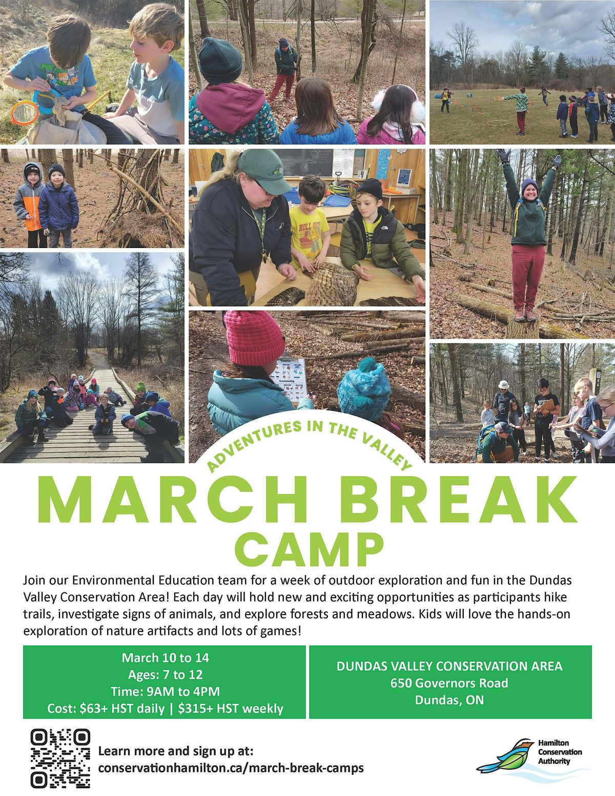 Adventures in the Valley: March Break Camp