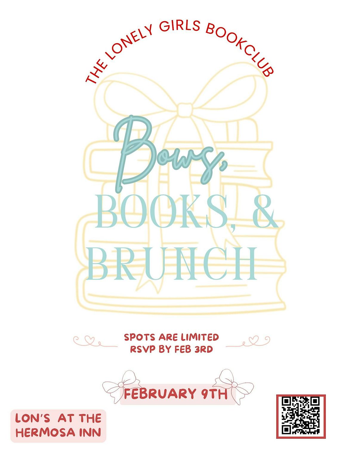 BOWS, BOOKS, & BRUNCH