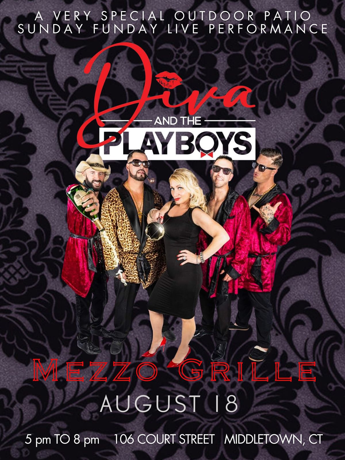 Diva and the Playboys at Mezzo 8\/18\/24!