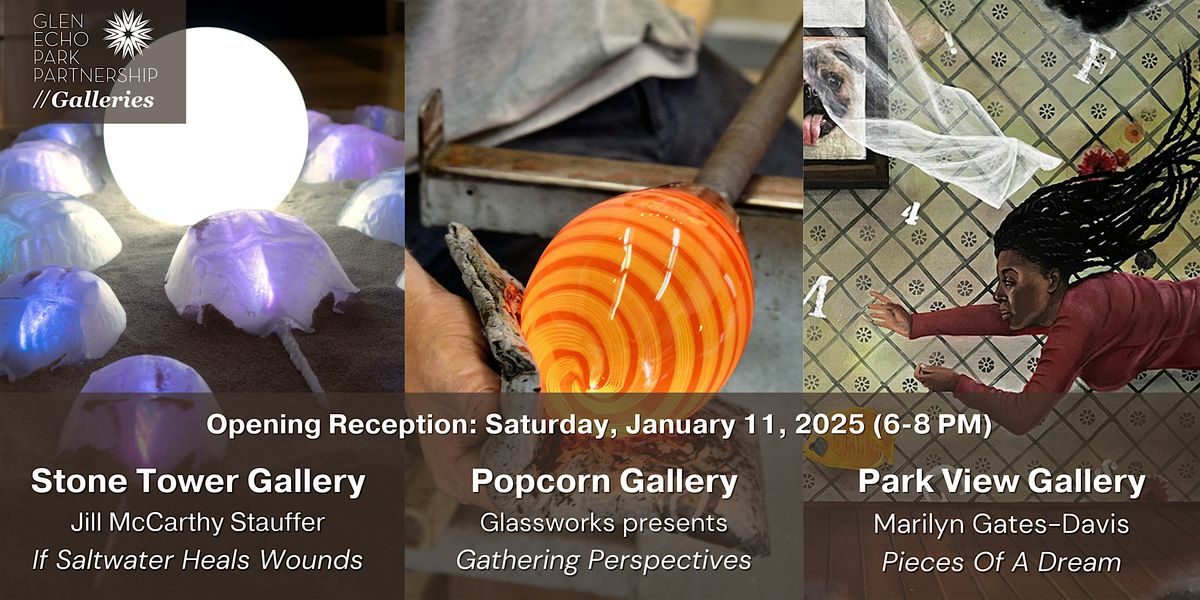 Glen Echo Park Partnership Gallery Opening Receptions: January 2025