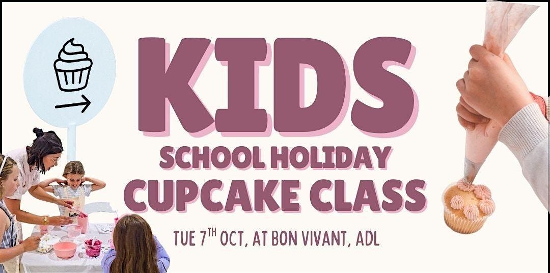 KIDS School Holiday Cupcake Decorating Class